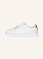 LAUREN RALPH LAUREN Plateau-Sneaker ANGELINE II, Farbe: WEISS/ GOLD (Bild 1)