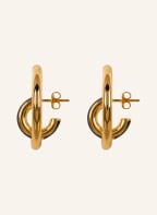 Charlotte CHESNAIS Ohrstecker SATURN BLOW, Farbe: GOLD/ SCHWARZ (Bild 1)