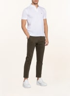 TOMMY HILFIGER Piqué polo shirt regular fit, Color: WHITE (Image 1)
