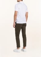 TOMMY HILFIGER Piqué polo shirt regular fit, Color: WHITE (Image 1)