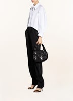 VALENTINO GARAVANI Hobo-Bag ATELIER ROSE SMALL, Farbe: 0NO BLACK (Bild 1)