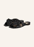 JIMMY CHOO Pantoletten NARISA FLAT , Farbe: SCHWARZ (Bild 1)