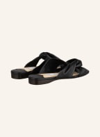 JIMMY CHOO Pantoletten NARISA FLAT , Farbe: SCHWARZ (Bild 1)
