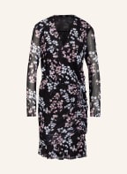 STEFFEN SCHRAUT Kleid in Wickeloptik, Farbe: SCHWARZ/ ROSÉ (Bild 1)