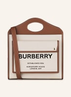 BURBERRY Handtasche POCKET BAG, Farbe: ECRU/ BRAUN (Bild 1)