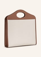 BURBERRY Handtasche POCKET BAG, Farbe: ECRU/ BRAUN (Bild 1)