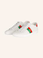 GUCCI Sneaker NEW ACE, Farbe: 9063 BIA/M.W-G-R-M-W/M.W- (Bild 1)