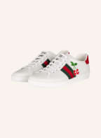 GUCCI Sneaker NEW ACE , Farbe: WEISS/ GRÜN/ ROT (Bild 1)