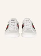 GUCCI Sneaker NEW ACE , Farbe: WEISS/ GRÜN/ ROT (Bild 1)