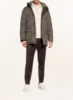 MILESTONE Steppjacke ODEO mit Kunstpelzbesatz, Farbe: HELLBRAUN (Bild 1)