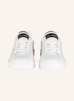 DOLCE & GABBANA Sneaker PORTOFINO, Farbe: WEISS/ SCHWARZ (Bild 1)