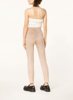 GUESS Leggings MAYA in leather look, Color: LIGHT BROWN (Image 1)