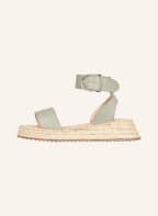 MRS & HUGS Plateau-Sandalen, Farbe: OLIV (Bild 1)