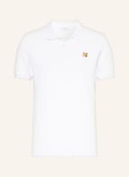 MAISON KITSUNÉ Pique polo shirt, Color: WHITE (Image 1)