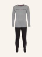 TOMMY HILFIGER Schlafanzug , Farbe: GRAU/ SCHWARZ (Bild 1)