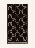 GUCCI Schal GG SUPREME, Farbe: SCHWARZ/ CAMEL/ BEIGE (Bild 1)