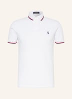 POLO RALPH LAUREN Piqué-Poloshirt Custom Slim Fit, Farbe: WEISS (Bild 1)