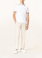 POLO RALPH LAUREN Piqué-Poloshirt Custom Slim Fit, Farbe: WEISS (Bild 1)