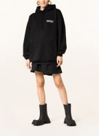 BALENCIAGA Oversized-Hoodie, Farbe: SCHWARZ/ WEISS (Bild 1)