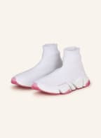 BALENCIAGA Hightop-Sneaker SPEED 2.0 RECYCLED , Farbe: WEISS (Bild 1)