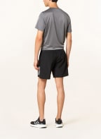 adidas 2-in-1-Laufshorts OWN THE RUN, Farbe: BLACK/REFSIL (Bild 1)