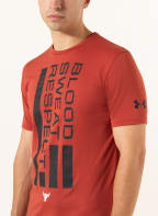 UNDER ARMOUR T-shirt , Color: DARK ORANGE/ DARK GRAY (Image 1)