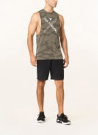 UNDER ARMOUR Tank top PROJECT ROCK , Color: KHAKI (Image 1)