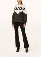 ISABEL MARANT ÉTOILE Sweatshirt HOUSTON, Farbe: CREME/ SCHWARZ (Bild 1)