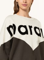 ISABEL MARANT ÉTOILE Sweatshirt HOUSTON, Farbe: CREME/ SCHWARZ (Bild 1)