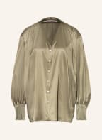 (THE MERCER) N.Y. Seidenbluse, Farbe: KHAKI (Bild 1)