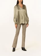 (THE MERCER) N.Y. Seidenbluse, Farbe: KHAKI (Bild 1)