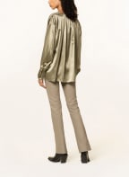 (THE MERCER) N.Y. Seidenbluse, Farbe: KHAKI (Bild 1)