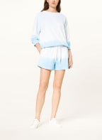 Juvia Frotteeshorts, Farbe: HELLBLAU/ WEISS (Bild 1)