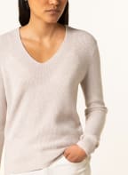 darling harbour Cashmere-Pullover, Farbe: CREME (Bild 1)