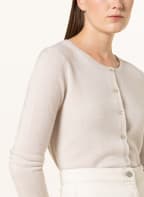 darling harbour Strickjacke aus Cashmere, Farbe: CREME (Bild 1)