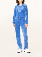 Juicy Couture Samtjacke MADISON mit Schmucksteinen, Farbe: HELLBLAU (Bild 1)