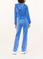 Juicy Couture Samtjacke MADISON mit Schmucksteinen, Farbe: HELLBLAU (Bild 1)