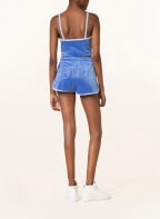 Juicy Couture Cropped-Top TYRA mit Schmucksteinen, Farbe: BLAU (Bild 1)