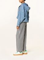 TOMMY JEANS Marlenehose , Farbe: WEISS/ SCHWARZ (Bild 1)