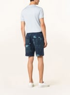 TOMMY HILFIGER Shorts HARLEM Relaxed Tapered Fit, Color: DARK BLUE/ TURQUOISE/ TEAL (Image 1)