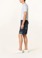 TOMMY HILFIGER Shorts HARLEM Relaxed Tapered Fit, Color: DARK BLUE/ TURQUOISE/ TEAL (Image 1)