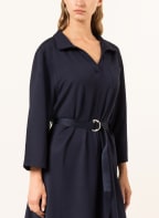 TOMMY HILFIGER Jerseykleid mit 3/4-Arm, Farbe: BLAU (Bild 1)