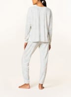 P.J.Salvage Lounge-Shirt, Farbe: WEISS/ HELLGRÜN/ HELLORANGE (Bild 1)