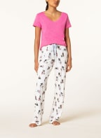 P.J.Salvage Lounge-Hose , Farbe: WEISS/ DUNKELBRAUN/ ROSA (Bild 1)