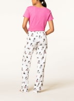 P.J.Salvage Lounge-Hose , Farbe: WEISS/ DUNKELBRAUN/ ROSA (Bild 1)