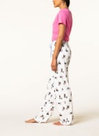P.J.Salvage Lounge-Hose , Farbe: WEISS/ DUNKELBRAUN/ ROSA (Bild 1)