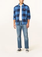 TOMMY JEANS Overshirt, Color: BLUE/ DARK BLUE (Image 1)