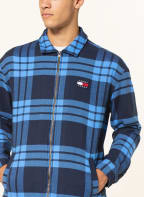 TOMMY JEANS Overshirt, Color: BLUE/ DARK BLUE (Image 1)