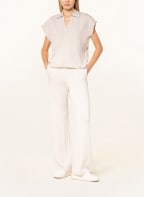 CINQUE Kurzarm-Pullover CICARI mit Glitzergarn, Farbe: BEIGE (Bild 1)