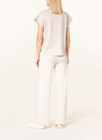CINQUE Kurzarm-Pullover CICARI mit Glitzergarn, Farbe: BEIGE (Bild 1)